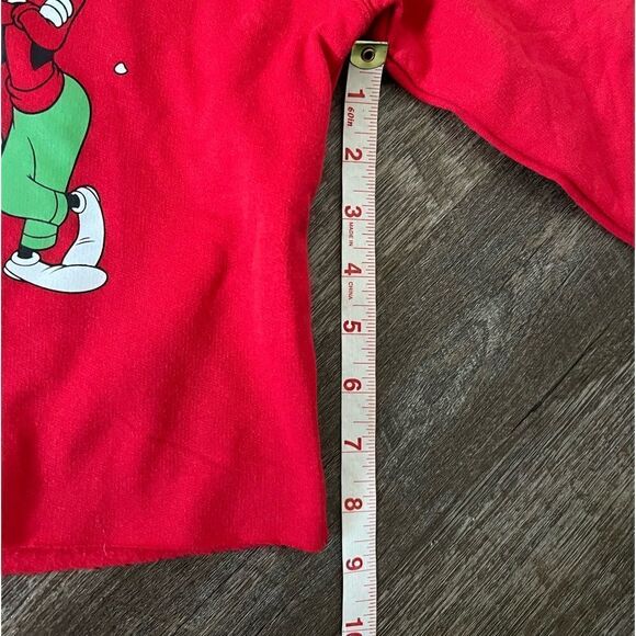 Disney's Mickey and Friends Cropped Christmas Sweatshirt-Size Large - Picture 5 of 6